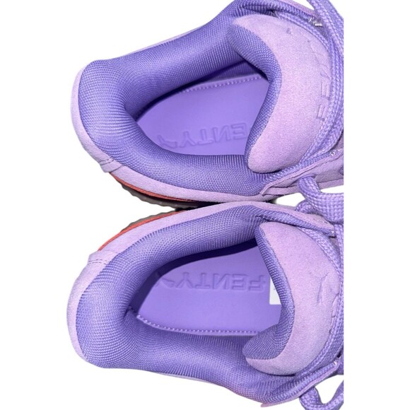 Puma Fenty Creeper Phatty Womens Size 10 Purple Suede Platform Rihanna Sneakers - Picture 7 of 9